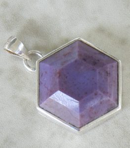Turkish Purple Jade Pendant